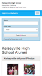 Mobile Screenshot of kelseyvillehighschool.org