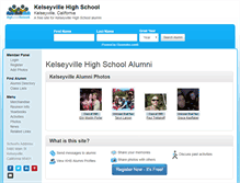 Tablet Screenshot of kelseyvillehighschool.org